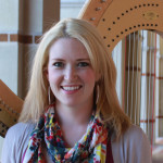Meghan Caulkett is bringing the harp to the homeless through 47 Strings.