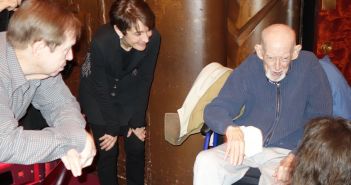 Met Orchestra Musicians Welcome Reinhardt Elster Harpist Reinhardt Elster, 100, chats with musicians of the Met Orchestra, where he served as harpist from 1948–1986.