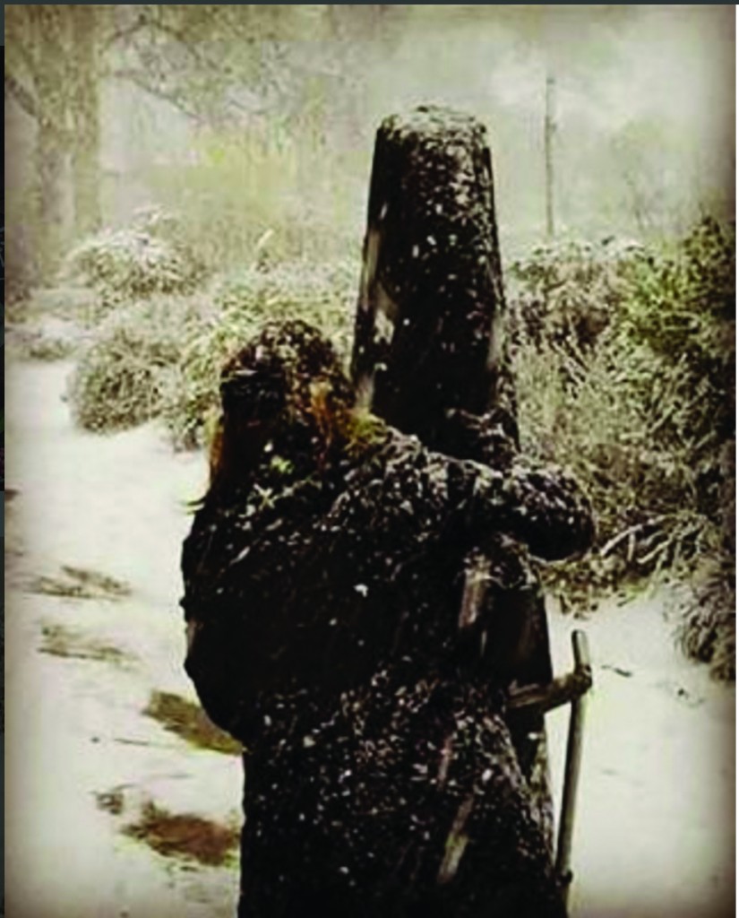 "That time it was really snowy five years ago and I trudged through the Horniman Museum gardens to my gig..."