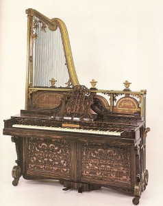 A possible solution?? Its a piano? NO! Its a harp? NO! Its a Euphonicon!!