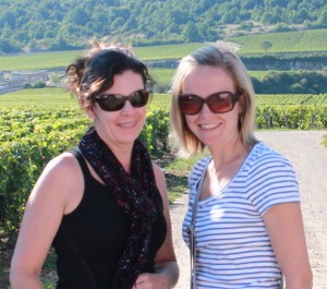 Harp Column founder and web editor Kimberly Rowe (left) and editor Alison Reese.