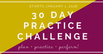 30 Day Practice Challenge 2018